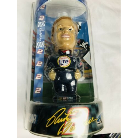 STERLING MARLIN NASCAR BOBBLE DOBBLES NASCAR #40 COORS LIGHT, NEW SEALED 8" - Picture 10 of 11